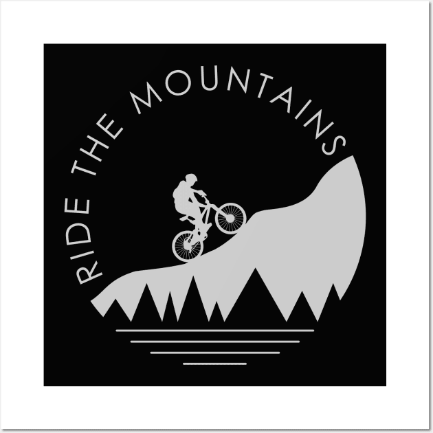 Ride The Mountains Wall Art by khani